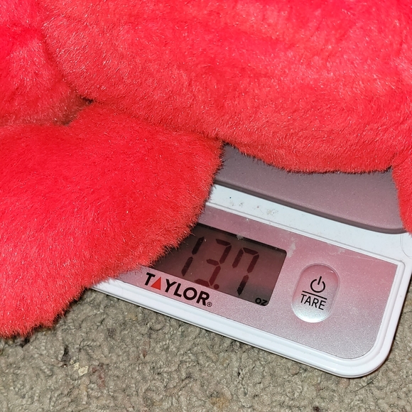 VINTAGE 1995 TYCO Sesame Street Tickle Me Elmo Original Plush - Picture 7 of 10